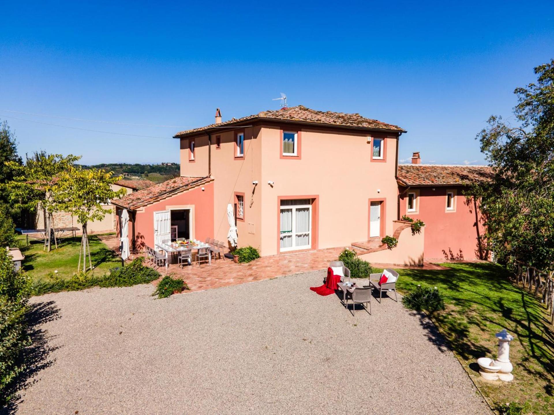 Gorgeous Villa Peccioli, With Private Pool, Ac, Wifi Legoli Екстериор снимка