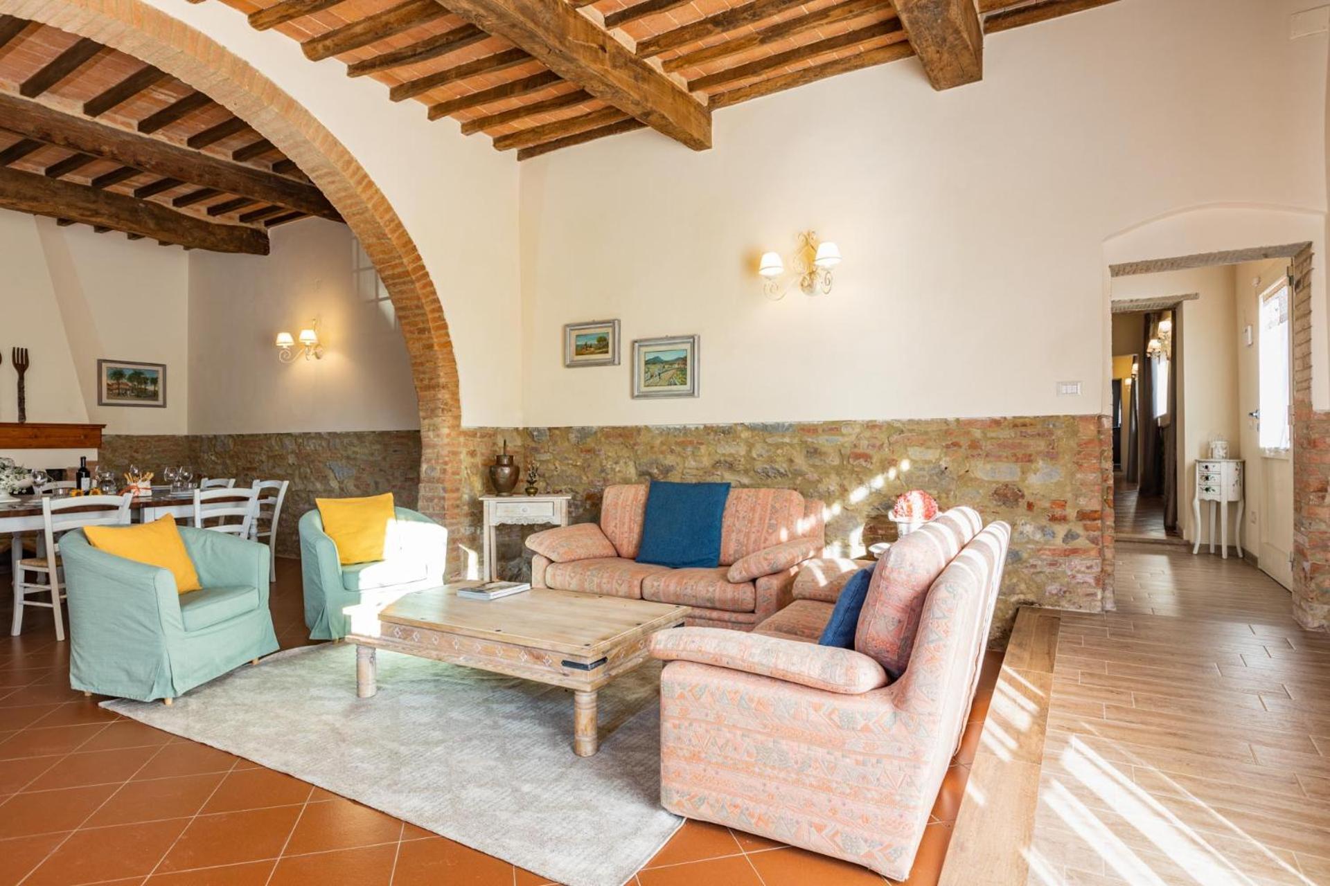 Gorgeous Villa Peccioli, With Private Pool, Ac, Wifi Legoli Екстериор снимка