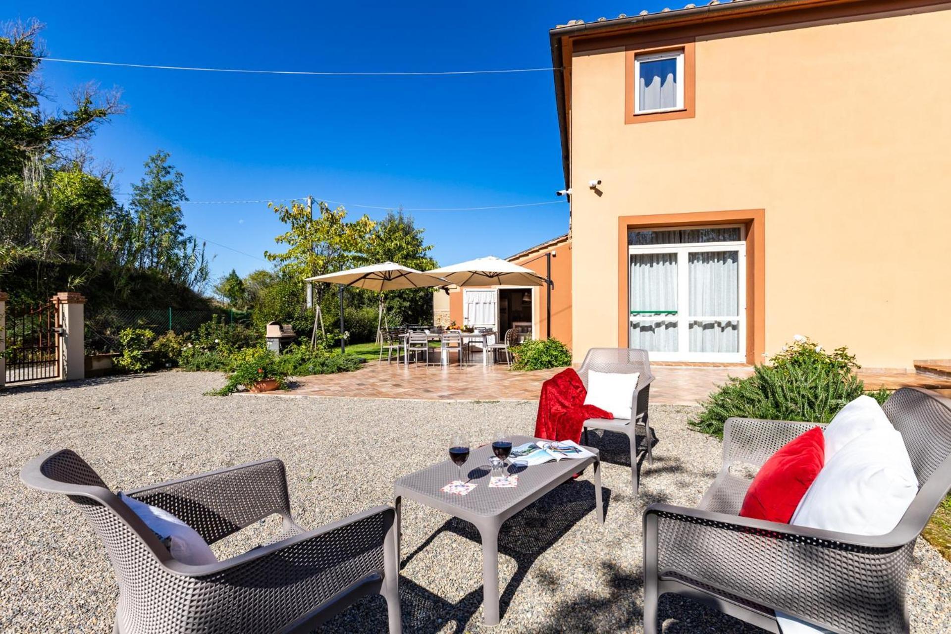 Gorgeous Villa Peccioli, With Private Pool, Ac, Wifi Legoli Екстериор снимка