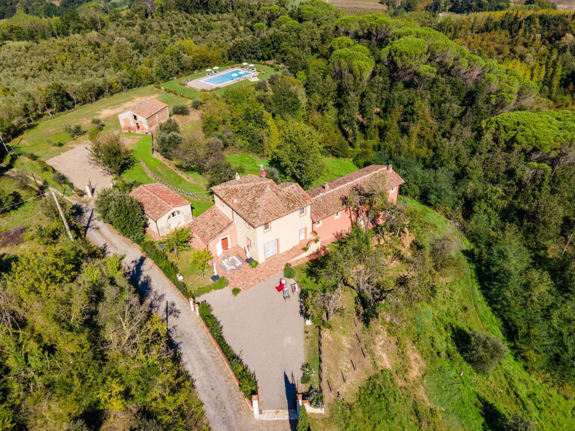 Gorgeous Villa Peccioli, With Private Pool, Ac, Wifi Legoli Екстериор снимка